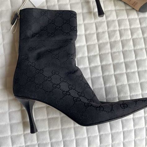 gucci cloth boots